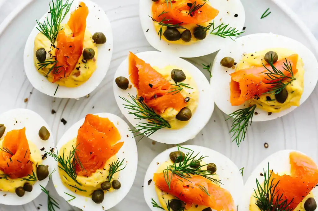 Low Carb Smoked Salmon Deviled Egg is one of the best appetizer 
