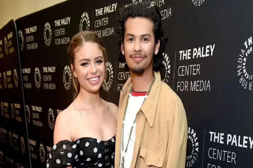 Xolo Mariduena with his former co star and girlfriend Hannah Kepple seen together