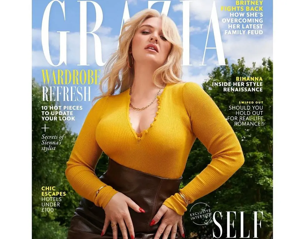 Rebecca Lucy Taylor AKA Self Esteem on the cover of Grazia Magazine