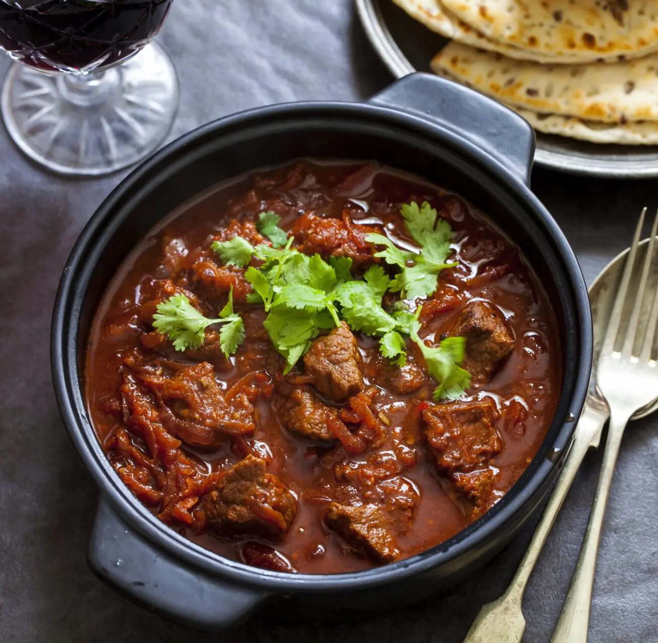 Pork Vindaloo is one of the spiciest dishes in India