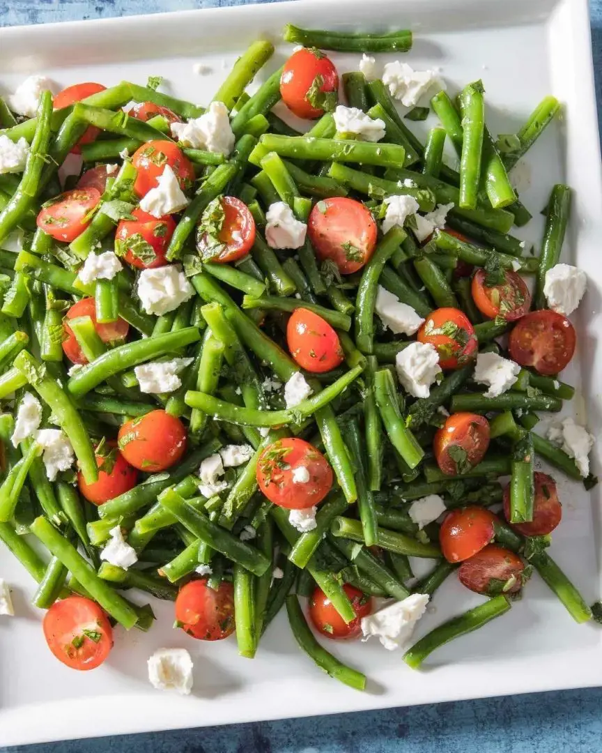 Green Bean Salad with Cherry Tomatoes