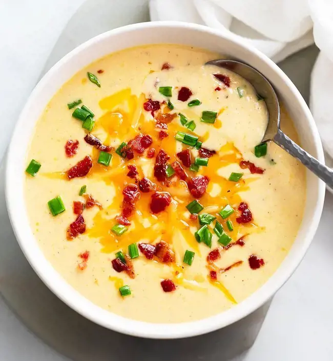 Quick Beer Cheese Soup