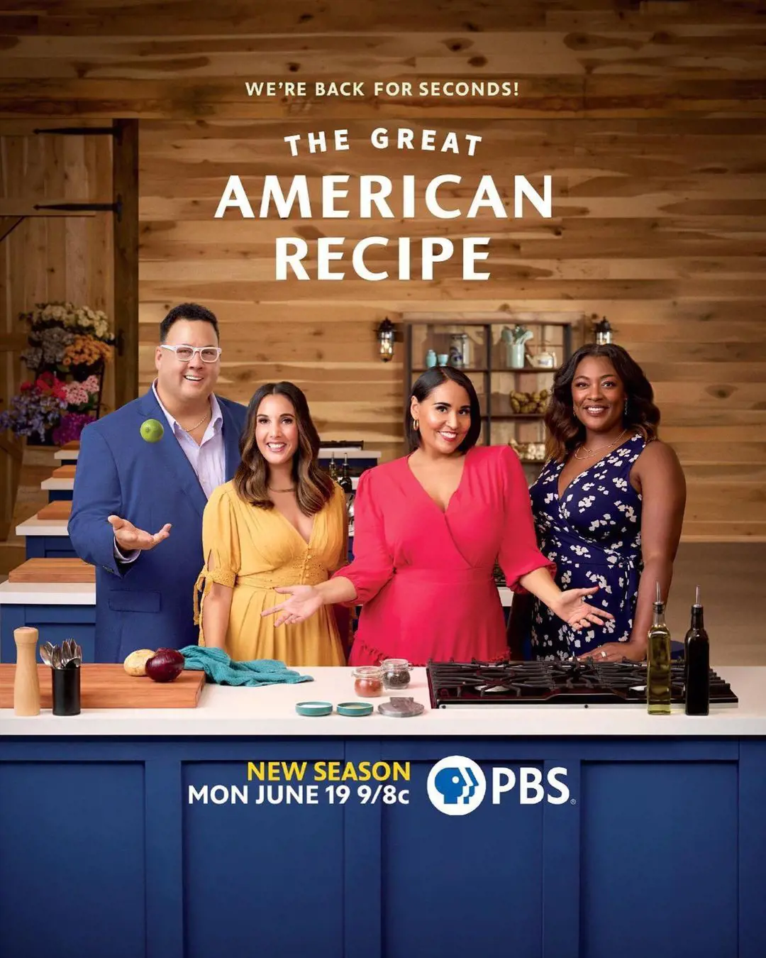 The Great American Recipe is back again with its second season with eight parts premiers Monday from June 19 till August 7, 2023. 