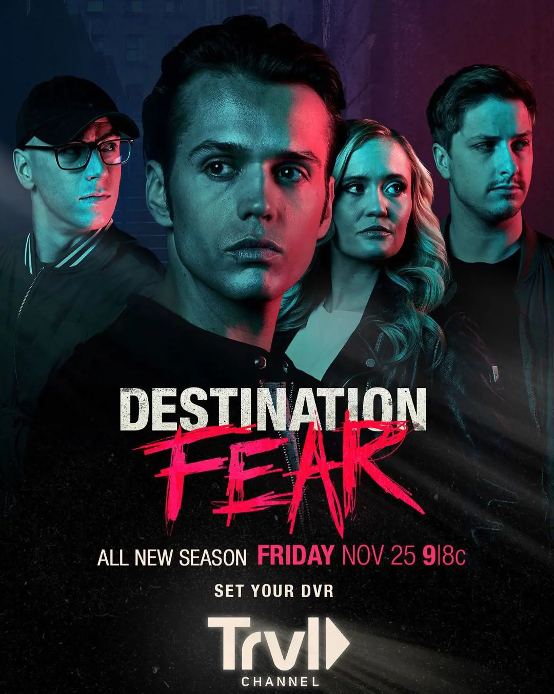 The Paranormal show Destination Fear premiered on October 26, 2019, on Travel Channel