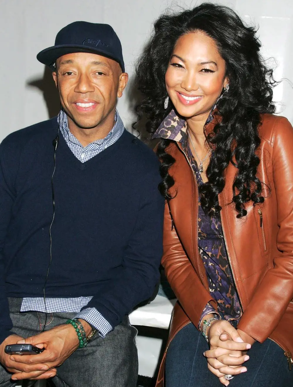 Music mogul Russell Simmons was 35 and model Kimora Lee Simmons was 17 when they started dating