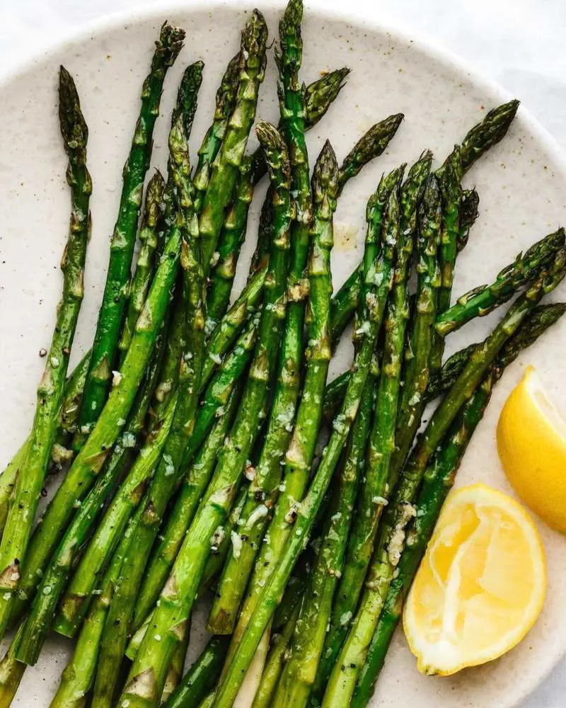 Asparagus is a good source of vitamin B6, calcium, magnesium, and zinc