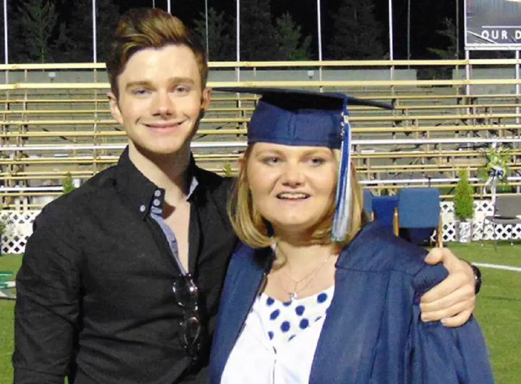 Chris and Hannah on her graduation in 2015