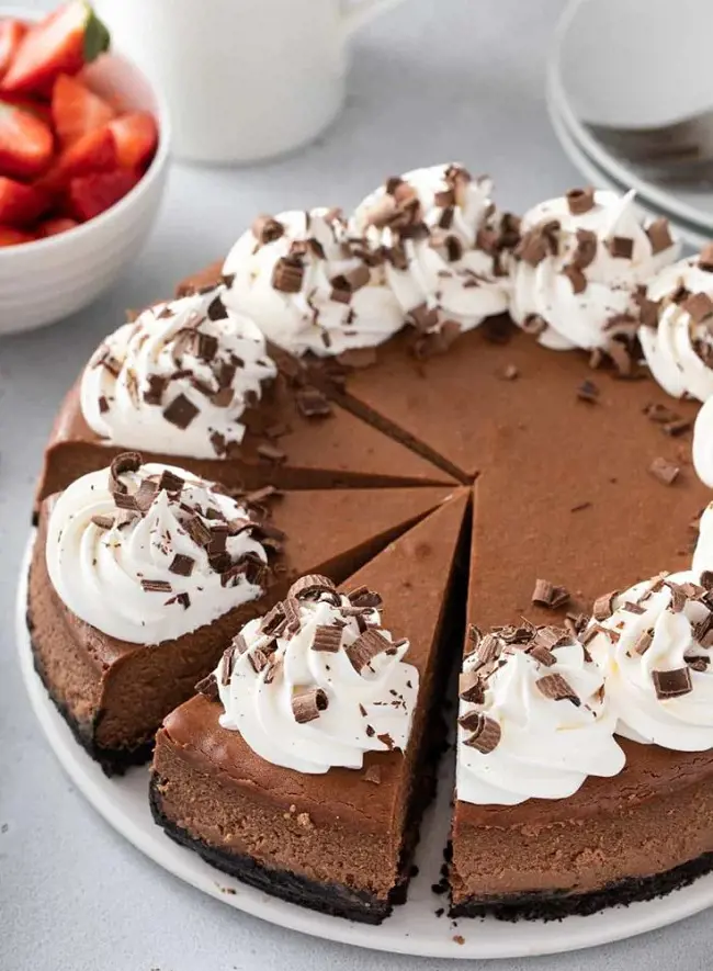 This Chocolate Cheesecake dessert is perfect treat for chocolate lovers