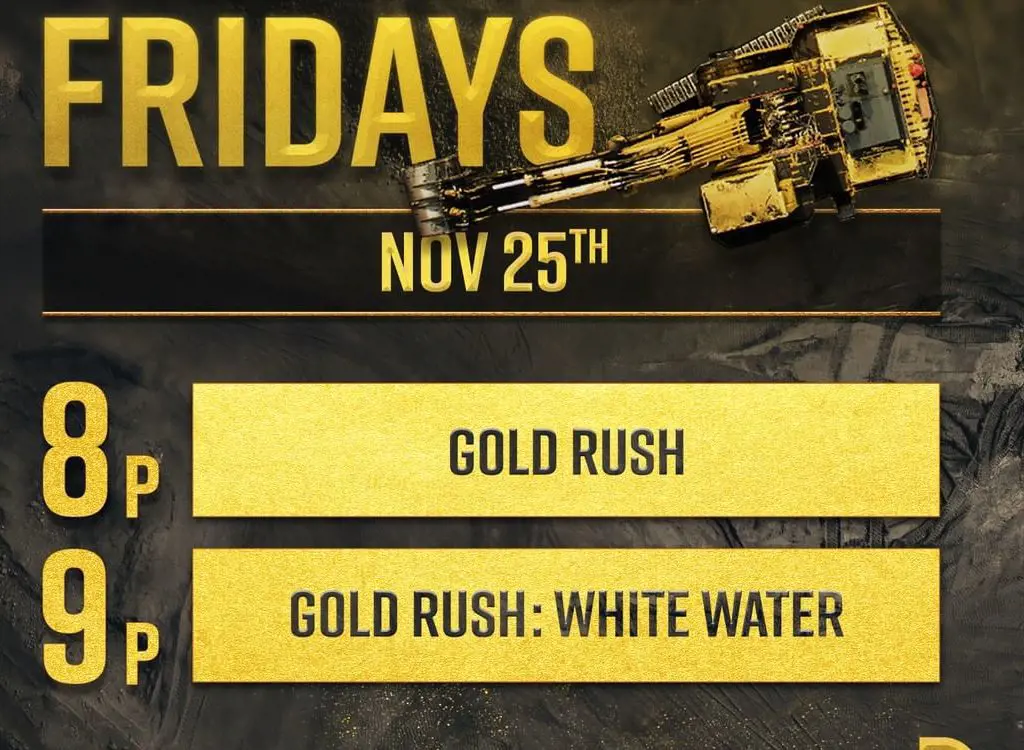 Gold Rush White Water and Gold Rush airing back to back on Fridays. Good old days