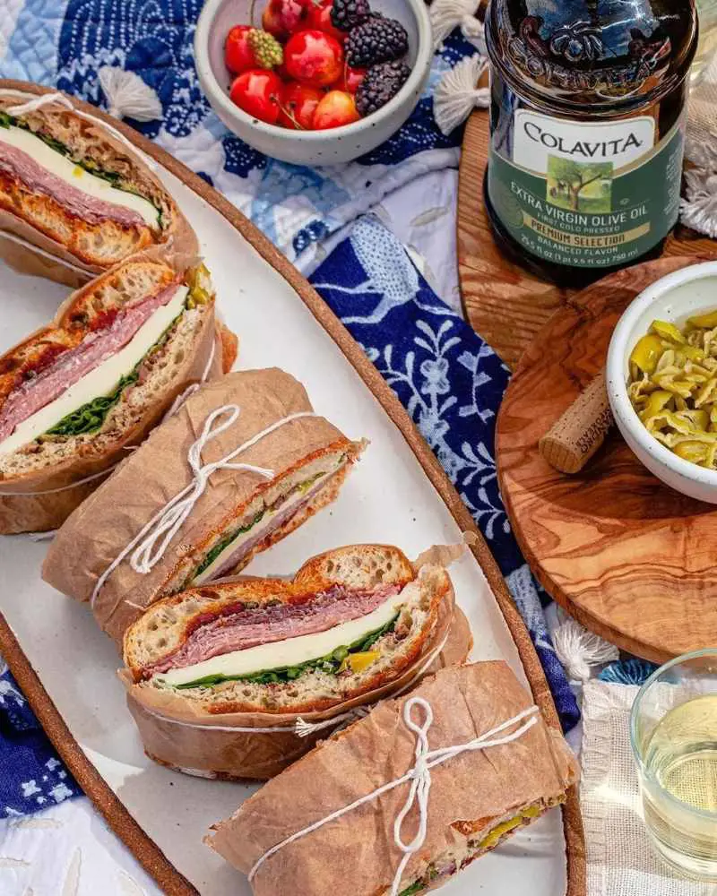 Make these Pressed Italian Sandwiches for any upcoming picnic and prepare to be the most popular one there