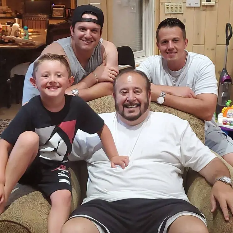 RHONJ star Cabral shared this picture of her father, husband, brother, and son on 2020 Father's Day