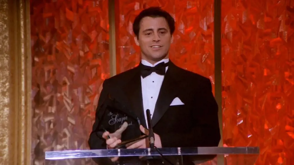 Joey is nominated for a Soapy Award for his part on Days of Our Lives 