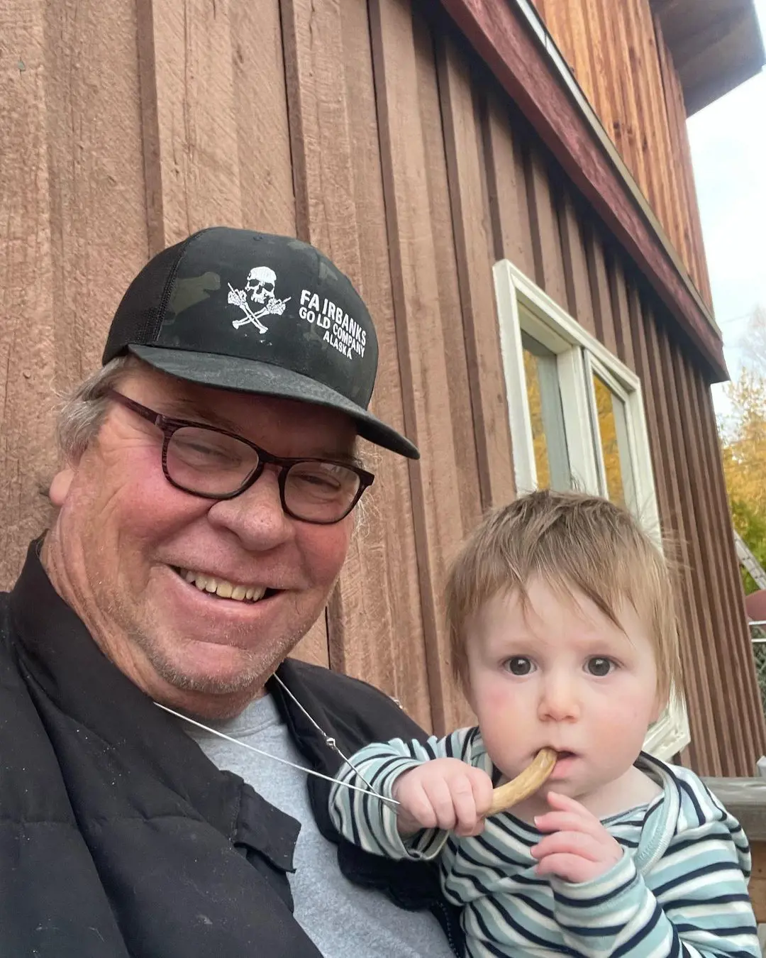 John posted a cute selfie with his grandson Jack on September 2022