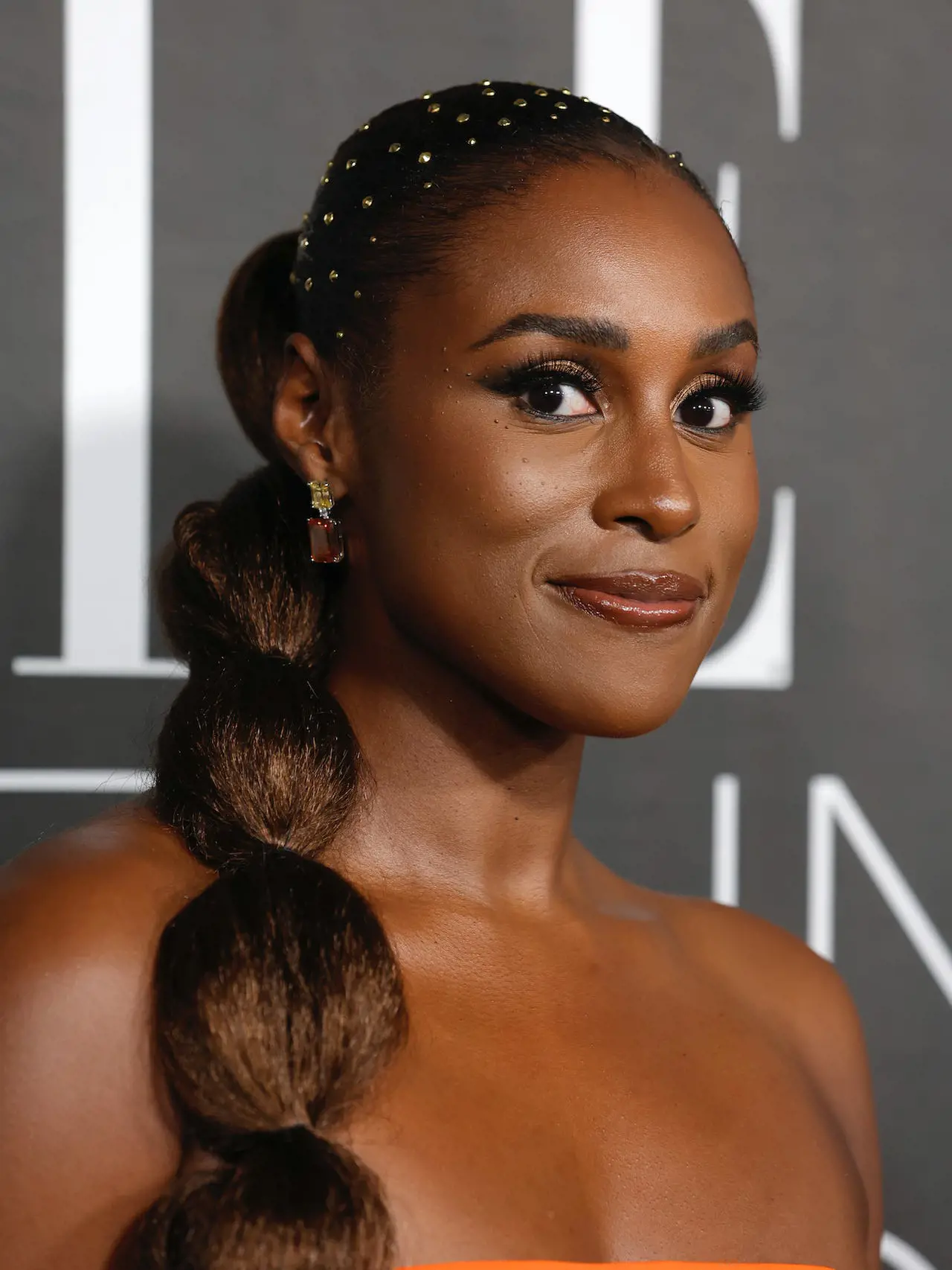 Always look at Issa Rae for ponytail inspo for natural hair